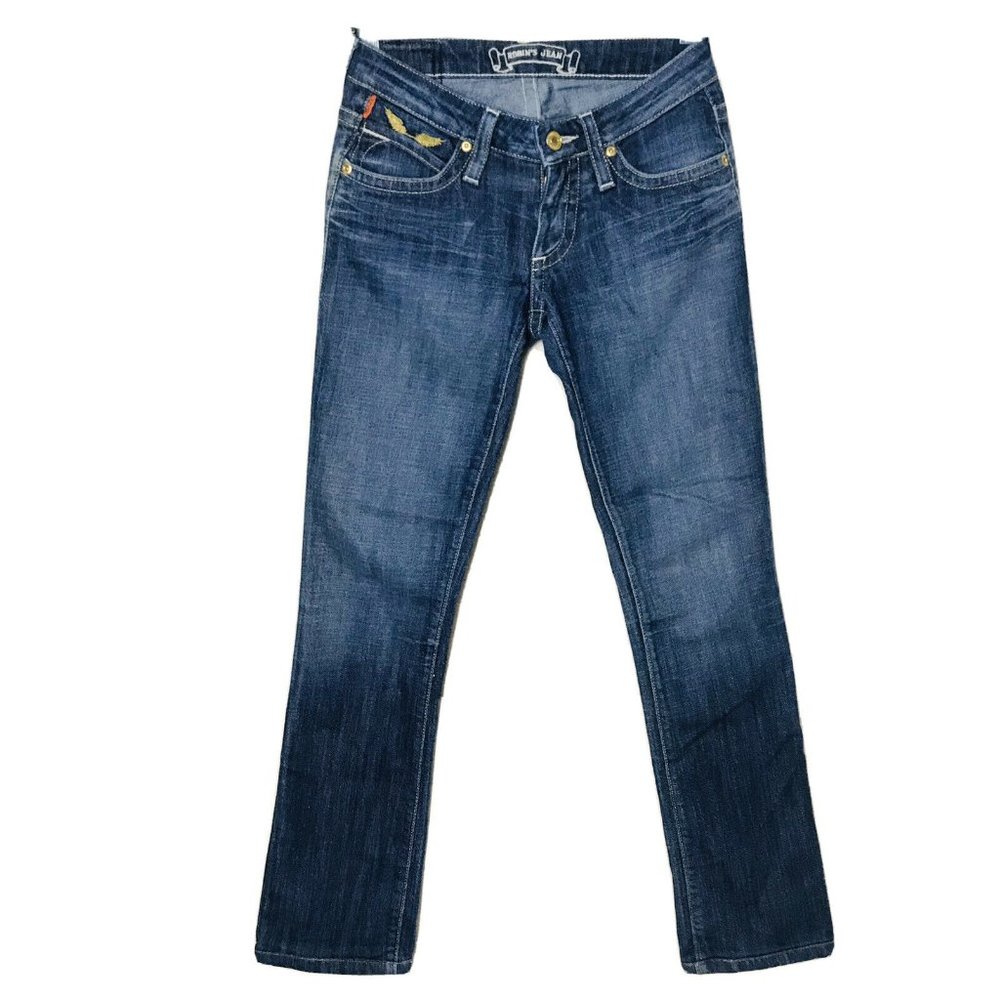 Robin's Marilyn SPAC8072GLD Straight Leg Jeans